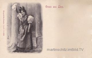 Tracht aus Linz - Oberösterreich - alte historische Fotos Ansichten Bilder Aufnahmen Ansichtskarten 