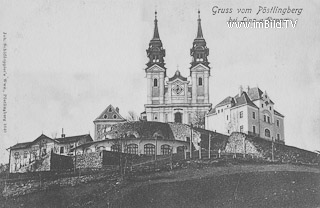 Gruss vom Pöstlingberg - Oberösterreich - alte historische Fotos Ansichten Bilder Aufnahmen Ansichtskarten 