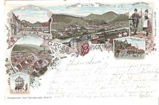 Gruss aus Bruck an der Mur - Steiermark - alte historische Fotos Ansichten Bilder Aufnahmen Ansichtskarten 