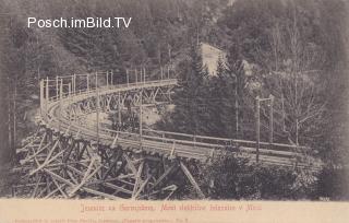 Elektrifizierung zwischen Jesenice und Gorenjskem - Oberkrain (Gorenjska) - alte historische Fotos Ansichten Bilder Aufnahmen Ansichtskarten 