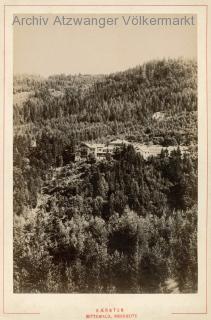 Mittewald bei Villach, Nordansicht - KAB - Kärnten - alte historische Fotos Ansichten Bilder Aufnahmen Ansichtskarten 