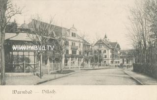 Warmbad Villach - Kurhäuser - Kärnten - alte historische Fotos Ansichten Bilder Aufnahmen Ansichtskarten 
