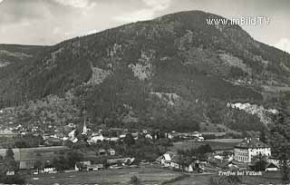 Blick auf Treffen - Schloss Treffen - alte historische Fotos Ansichten Bilder Aufnahmen Ansichtskarten 