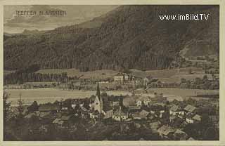 Treffen mit Schloss - Schloss Treffen - alte historische Fotos Ansichten Bilder Aufnahmen Ansichtskarten 