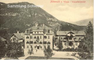 Wasserheilanstalt errichtet von Baronin Olga Lang - Villach - alte historische Fotos Ansichten Bilder Aufnahmen Ansichtskarten 