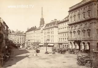 Neuer Markt - Wien - alte historische Fotos Ansichten Bilder Aufnahmen Ansichtskarten 