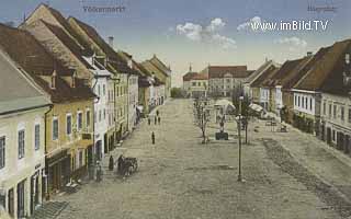 Völkermarkt Hauptplatz - Völkermarkt - alte historische Fotos Ansichten Bilder Aufnahmen Ansichtskarten 
