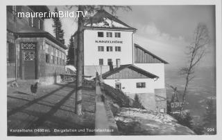 Bergstation Kanzelbahn - Treffen am Ossiacher See - alte historische Fotos Ansichten Bilder Aufnahmen Ansichtskarten 
