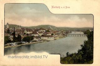 Marburg an der Drau - Slowenien - alte historische Fotos Ansichten Bilder Aufnahmen Ansichtskarten 