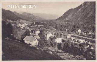 Wocheinerbahn, Jesenice Bahnhof - Slowenien - alte historische Fotos Ansichten Bilder Aufnahmen Ansichtskarten 