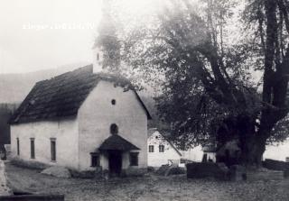 Unterloibl Kirche - Klagenfurt Land - alte historische Fotos Ansichten Bilder Aufnahmen Ansichtskarten 
