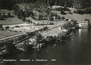 Campingplatz Sattendorf - Treffen am Ossiacher See - alte historische Fotos Ansichten Bilder Aufnahmen Ansichtskarten 