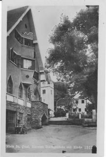 Klein St. Paul,Amtsgebäude mit Kirche - Klein St. Paul - alte historische Fotos Ansichten Bilder Aufnahmen Ansichtskarten 