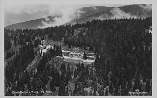 Kanzelbahn - Berghotel - Treffen am Ossiacher See - alte historische Fotos Ansichten Bilder Aufnahmen Ansichtskarten 