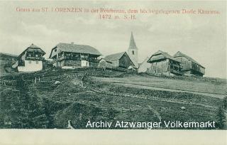 St. Lorenzen in der Reichenau - Reichenau - alte historische Fotos Ansichten Bilder Aufnahmen Ansichtskarten 