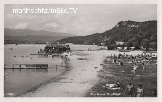 Sandbank - Faak am See - alte historische Fotos Ansichten Bilder Aufnahmen Ansichtskarten 