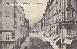 Innsbruck, Anichstraße - Tirol - alte historische Fotos Ansichten Bilder Aufnahmen Ansichtskarten 