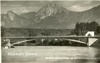 Draubrücke in der Ossiacher Zeile - Villach - alte historische Fotos Ansichten Bilder Aufnahmen Ansichtskarten 
