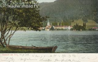 Blick auf Ossiach - Feldkirchen - alte historische Fotos Ansichten Bilder Aufnahmen Ansichtskarten 