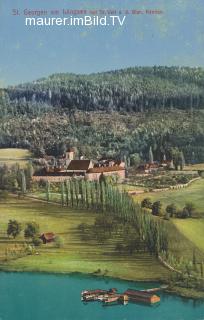 Stift St. Georgen - Sankt Veit an der Glan - alte historische Fotos Ansichten Bilder Aufnahmen Ansichtskarten 