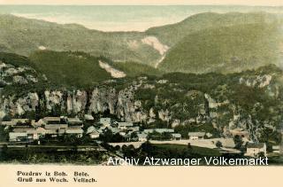 Wocheiner Vellach - alte historische Fotos Ansichten Bilder Aufnahmen Ansichtskarten 