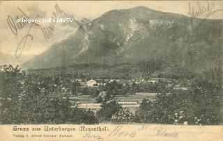 Unterbergen - Klagenfurt Land - alte historische Fotos Ansichten Bilder Aufnahmen Ansichtskarten 