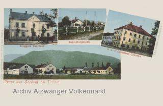Seebach bei Villach - Oesterreich - alte historische Fotos Ansichten Bilder Aufnahmen Ansichtskarten 