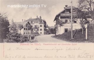 Mittewald Wasserheilanstalt, klimatischer Kurort - Villach - alte historische Fotos Ansichten Bilder Aufnahmen Ansichtskarten 