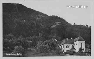 Kanzelbahn-Talstation - Treffen am Ossiacher See - alte historische Fotos Ansichten Bilder Aufnahmen Ansichtskarten 