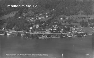 Annenheim - Kanzelbahnstation - Treffen am Ossiacher See - alte historische Fotos Ansichten Bilder Aufnahmen Ansichtskarten 