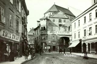 Das Rautterhaus - Villach - alte historische Fotos Ansichten Bilder Aufnahmen Ansichtskarten 