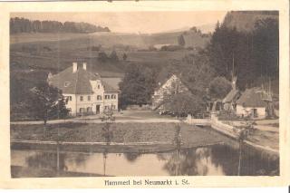 Hammerl bei Neumarkt in Steiermark - Sankt Marein bei Neumarkt - alte historische Fotos Ansichten Bilder Aufnahmen Ansichtskarten 
