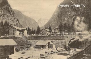 Tauernbahn Nordrampe, Böckstein  - Oesterreich - alte historische Fotos Ansichten Bilder Aufnahmen Ansichtskarten 