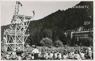 Sportspiel beim Hotel Annenheim - Kärnten - alte historische Fotos Ansichten Bilder Aufnahmen Ansichtskarten 