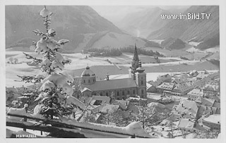 Mariazell im Winter - Steiermark - alte historische Fotos Ansichten Bilder Aufnahmen Ansichtskarten 