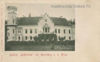 Marburg a.d.D., Schloß Schleinitz - Slowenien - alte historische Fotos Ansichten Bilder Aufnahmen Ansichtskarten 