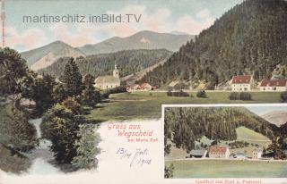 Wegscheid bei Maria-Zell - Bruck an der Mur - alte historische Fotos Ansichten Bilder Aufnahmen Ansichtskarten 