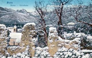 Stein, Ruine Kleinfeste - Slowenien - alte historische Fotos Ansichten Bilder Aufnahmen Ansichtskarten 
