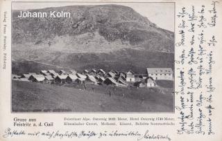 Feistritzer Alpe, Oisternig - Feistritz an der Gail - alte historische Fotos Ansichten Bilder Aufnahmen Ansichtskarten 