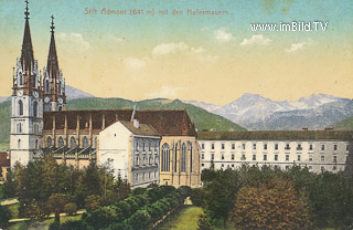 Stift Admont - Liezen - alte historische Fotos Ansichten Bilder Aufnahmen Ansichtskarten 