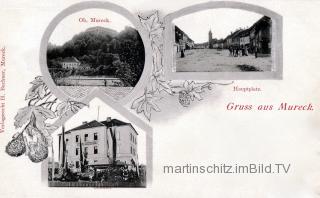 3 Bild Karte Mureck - Radkersburg - alte historische Fotos Ansichten Bilder Aufnahmen Ansichtskarten 