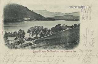 Sattendorf - Bahnübergang - Treffen am Ossiacher See - alte historische Fotos Ansichten Bilder Aufnahmen Ansichtskarten 