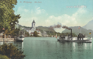 St. Wolfgang - Oberösterreich - alte historische Fotos Ansichten Bilder Aufnahmen Ansichtskarten 