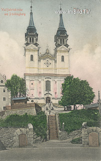 Wallfartskirche am Pöstlingberg - Oberösterreich - alte historische Fotos Ansichten Bilder Aufnahmen Ansichtskarten 