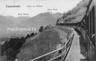 Tauernbahn Südrampe - Reißeck - alte historische Fotos Ansichten Bilder Aufnahmen Ansichtskarten 