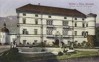 Schloss Porcia - Spittal an der Drau - alte historische Fotos Ansichten Bilder Aufnahmen Ansichtskarten 