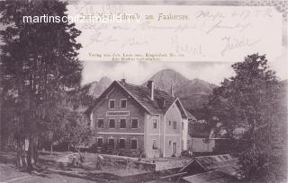 Faakersee Schwelles Insel-Hotel  - Faak am See - alte historische Fotos Ansichten Bilder Aufnahmen Ansichtskarten 
