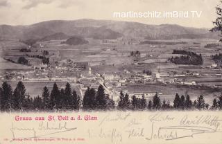 St. Veit an der Glan - Sankt Veit an der Glan - alte historische Fotos Ansichten Bilder Aufnahmen Ansichtskarten 