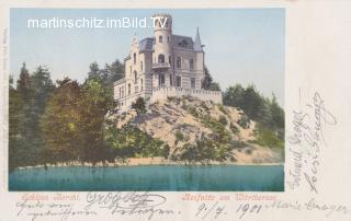 Reifnitz Schloß Bercht - Klagenfurt Land - alte historische Fotos Ansichten Bilder Aufnahmen Ansichtskarten 