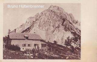 Klagenfurter Hütte mit Bielschitza - Feistritz im Rosental - alte historische Fotos Ansichten Bilder Aufnahmen Ansichtskarten 